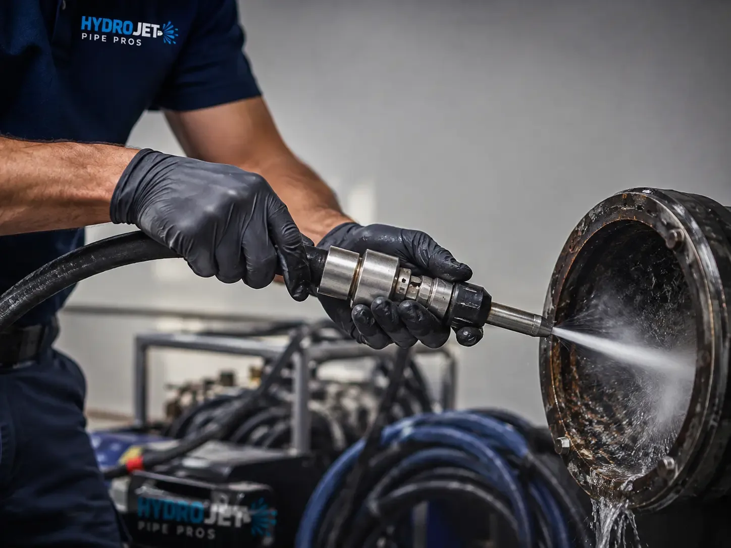 Hydro Jet Pipe Descaling in Deer Park, TX